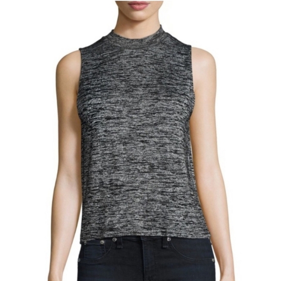 $115 Rag & Bone Jean Charley Space-dyed Cutout Tank Sz XS/TP - Picture 1 of 8
